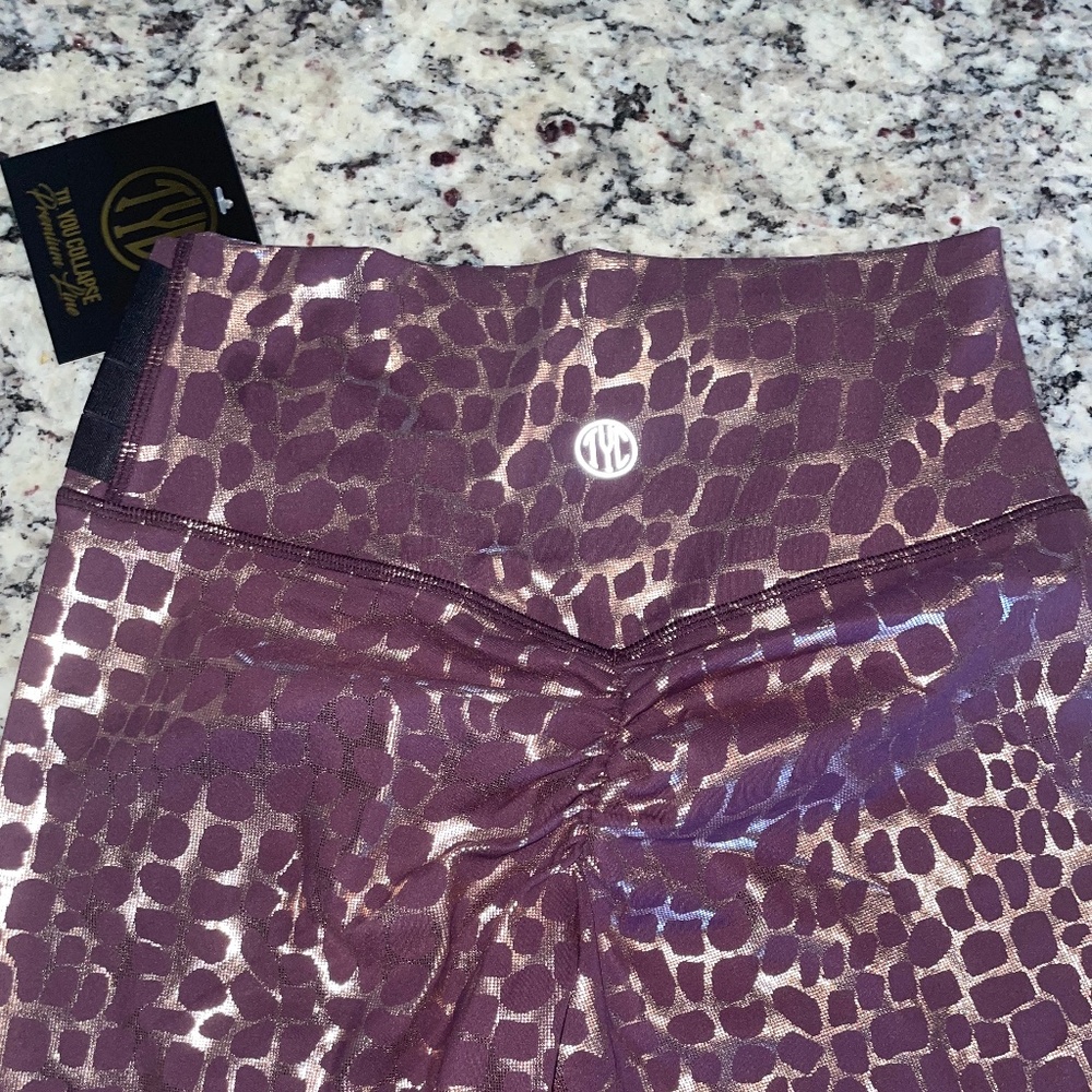 Matching sports bra and legging set